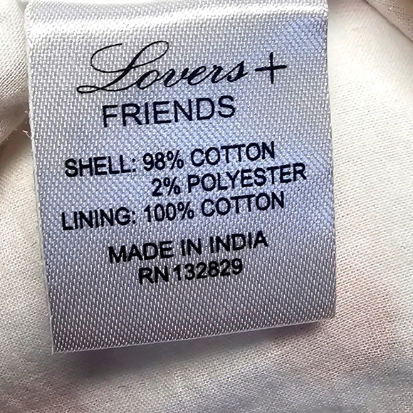 Lovers And Friends Rose Gold Polka Dot Ruffle Wrap Mini Dress Women's Size M - Picture 5 of 6